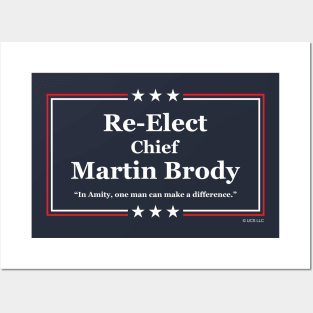 Re-Elect Martin Brody Posters and Art